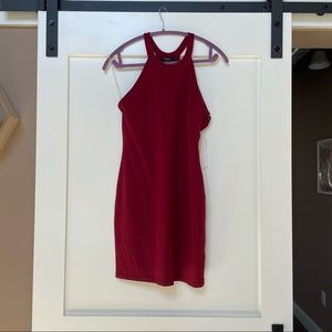 Flirty Burgundy Party Dress ❤️